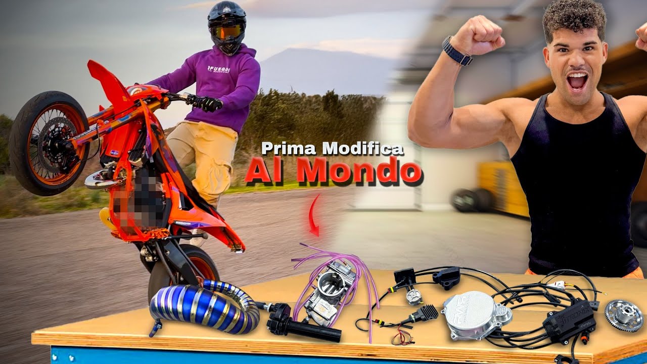 TRASFORMIAMO IL PRIMO KTM INIEZIONE A CARBU 😳 E' PURA FOLLIA 13 MILA GIRI DI FUEGO