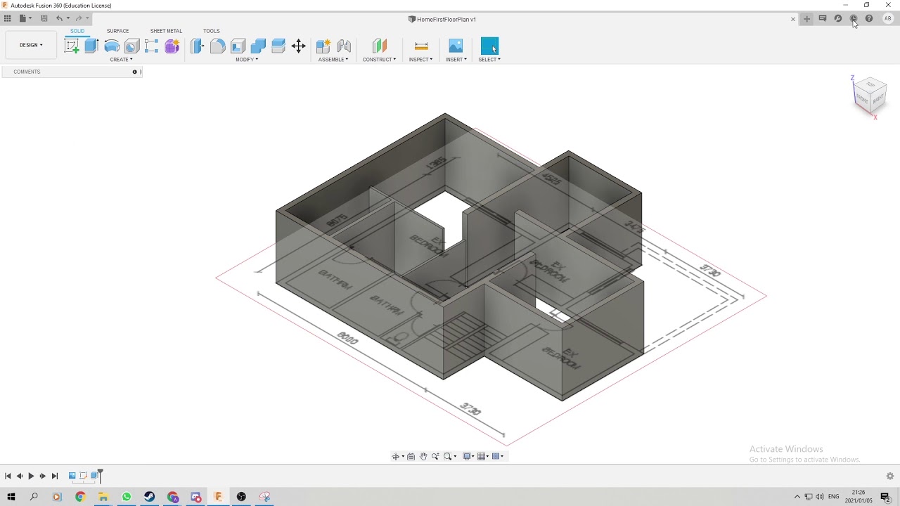 Indoor navigation application