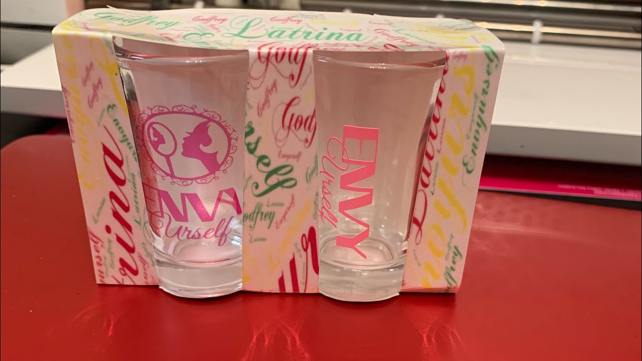 DT Two Shot Glasses Template