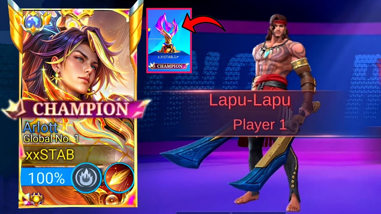 FINALLY!! ARLOTT MET A WORTHY LAPU LAPU OPPONENT IN RISING LEAGUE FINALS! (Auto Champion) 