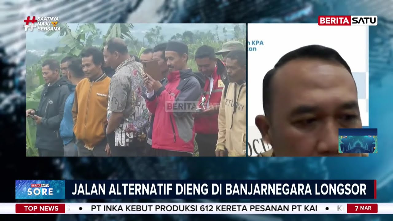 Longsor Terjang Banjarnegara! Akses Utama Menuju Dieng Putus Total #Beritasatu