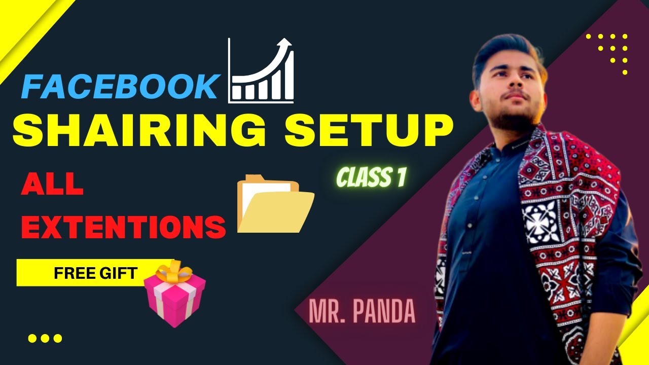 Facebook Sharing setup PART 1 | SHARING SETUP | Instream ads 2022