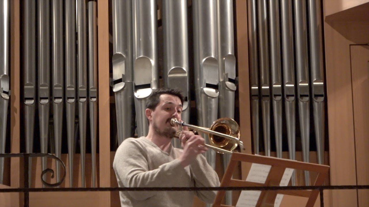 Prince of Denmark's March for alto trombone