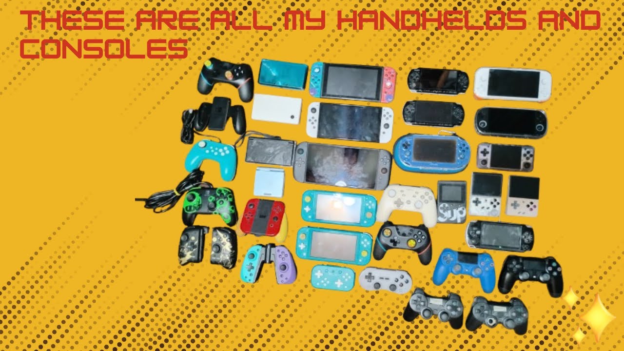 My Handheld Consoles, Home Console and Accessories (2025 Edition) || Ranny's Vlogs