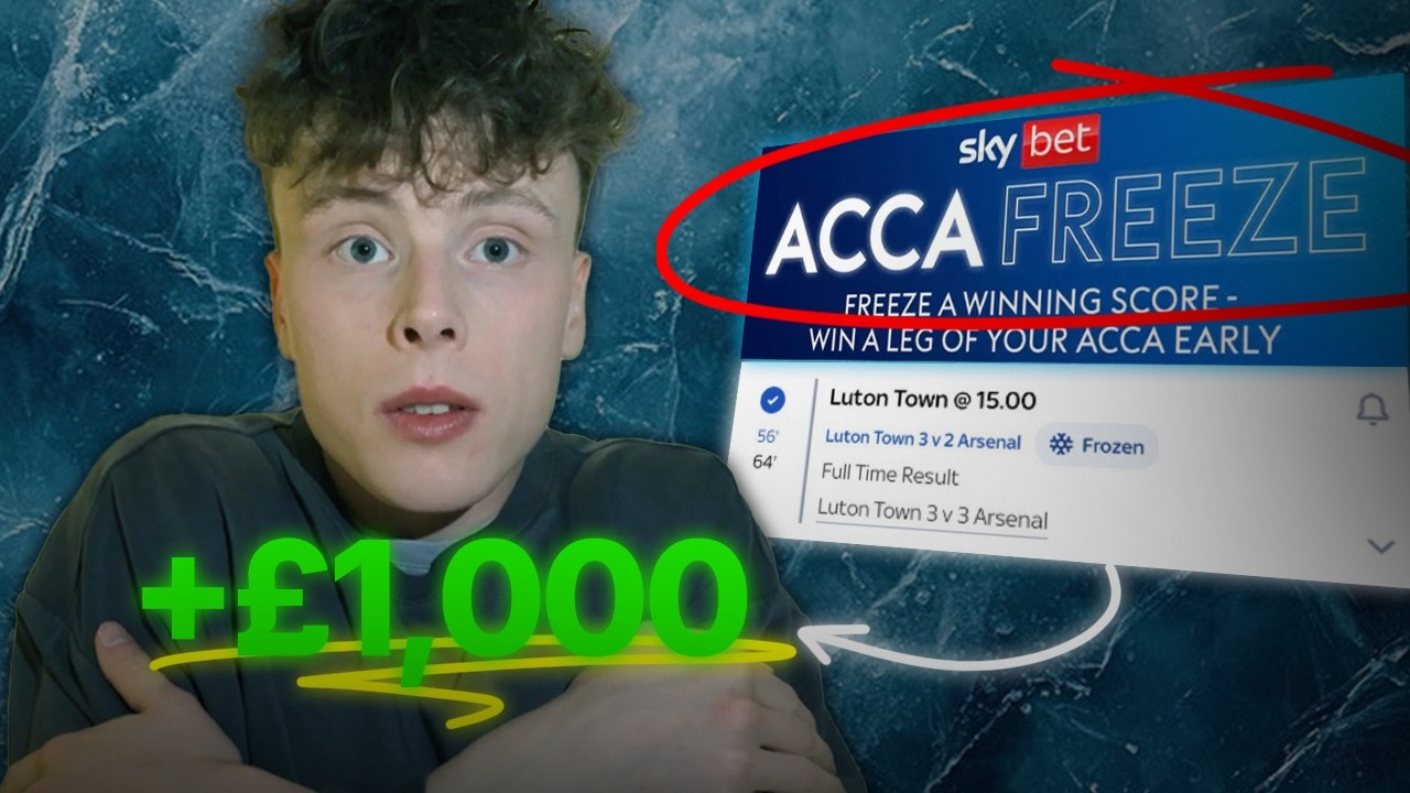 Print &pound;1000s with Skybet AccaFreeze using Matched Betting