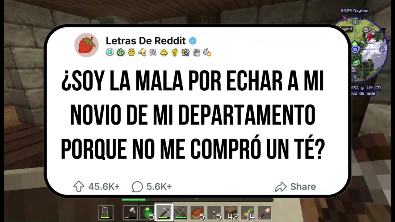 SOY LA MALA POR ECHAR A MI NOIOD E MI DEPARTAMENTO PORQUE NO ME COMPRÓ UN TÉ