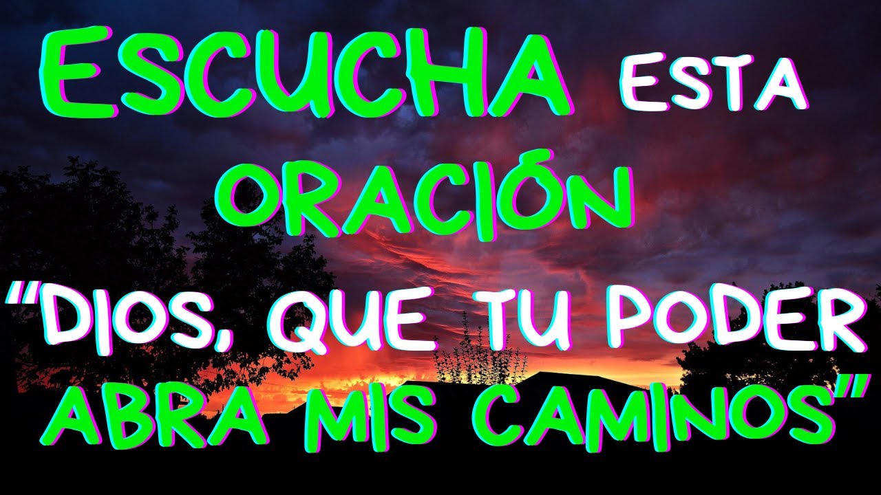 Oración PODEROSA para Abrir Caminos y VENCER Obstáculos | Oración, Reflexión, Gratitud