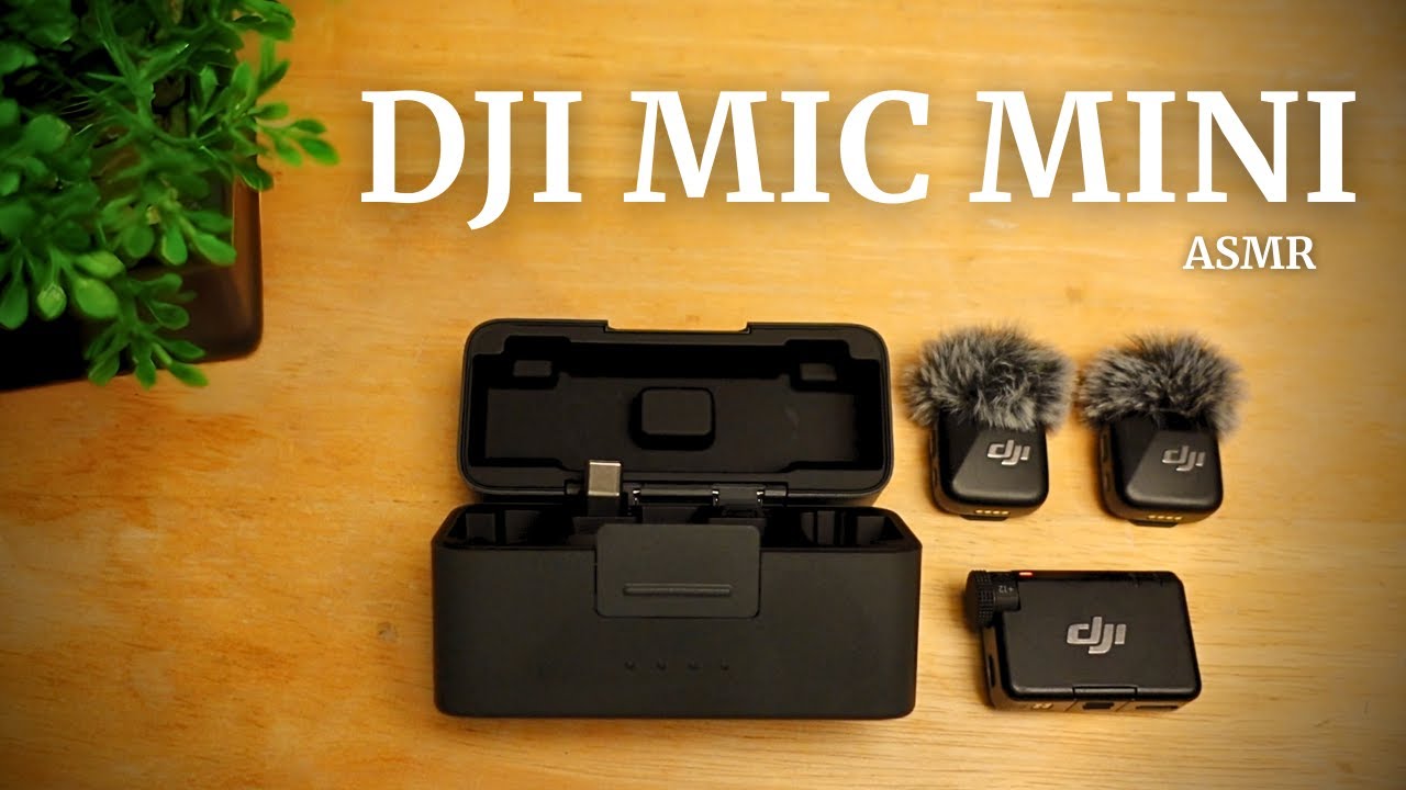 ASMR DJI Mic Mini (Unboxing and Review)