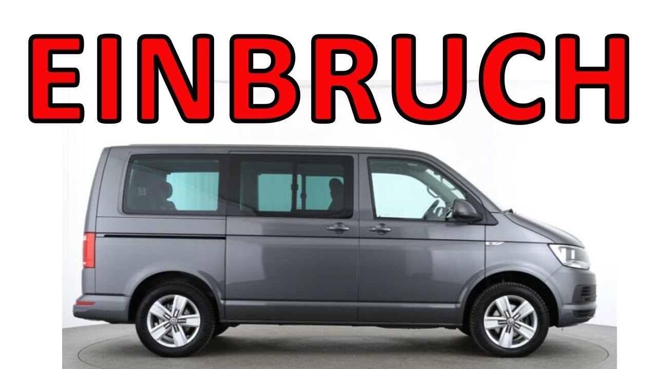 SO einfach ist VW T6 DIEBSTAHL mit Alarmanlage ab WERK
