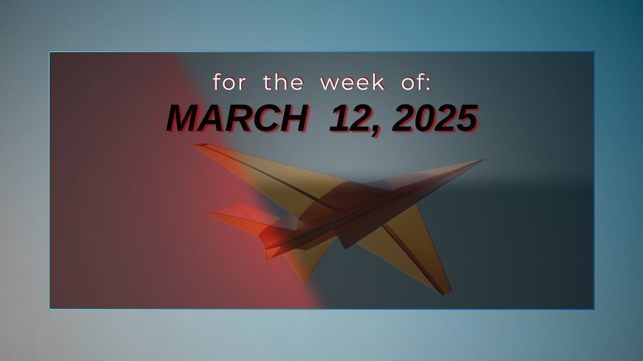 Paper Aircraft Weekly - MA1225