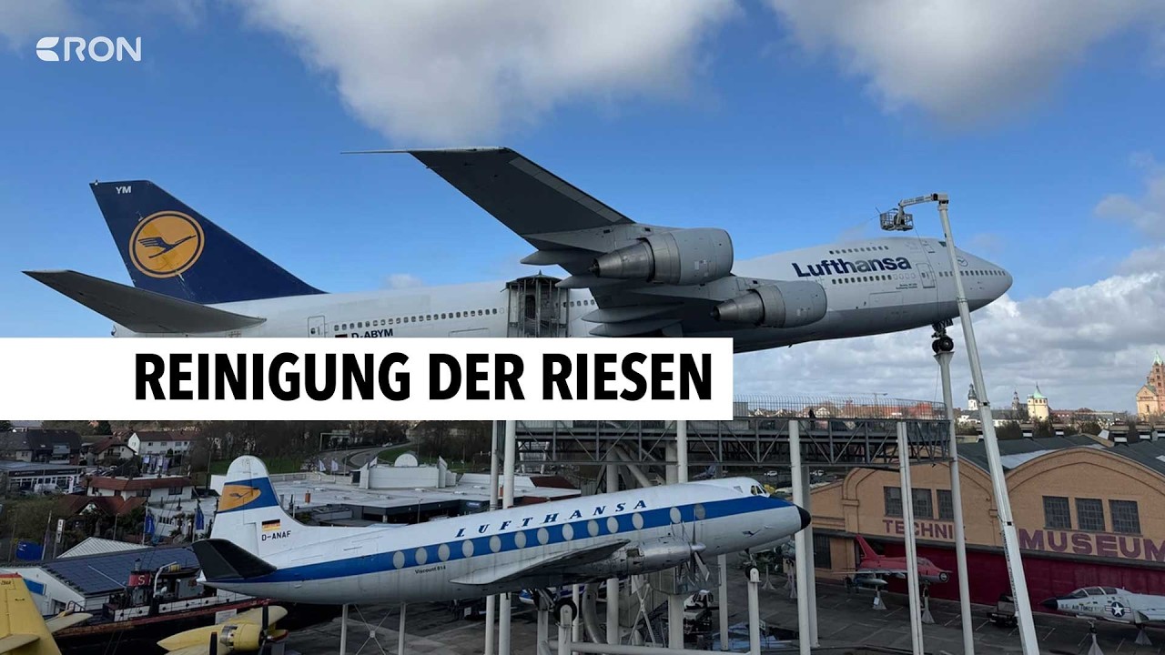 Frühjahrsputz im Technik Museum Speyer | RON TV
