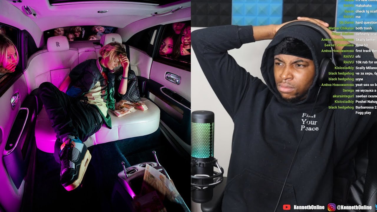 KennethOnline Reacts to SCALLY MILANO - REALLY RICH ALBUM || IS THIS THE WORST RUSSIAN RAP ALBUM ?