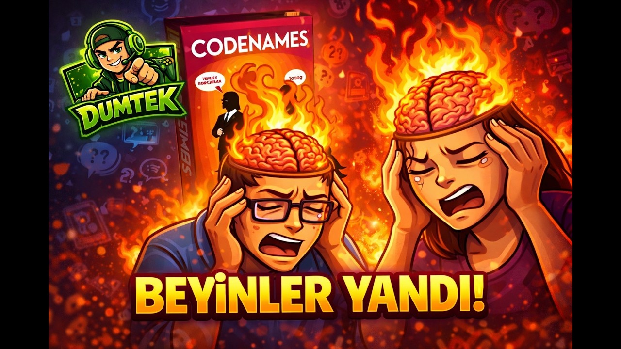 Kafa yakmalı bir oyundu !! CODENAMES Bölüm 3