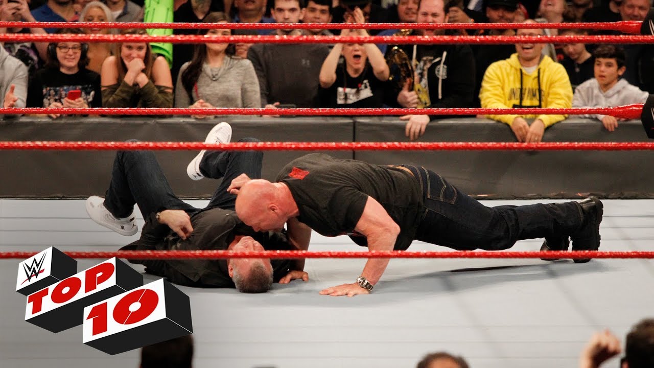10 лучших моментов Raw: WWE Top 10, 22 января 2018 г.