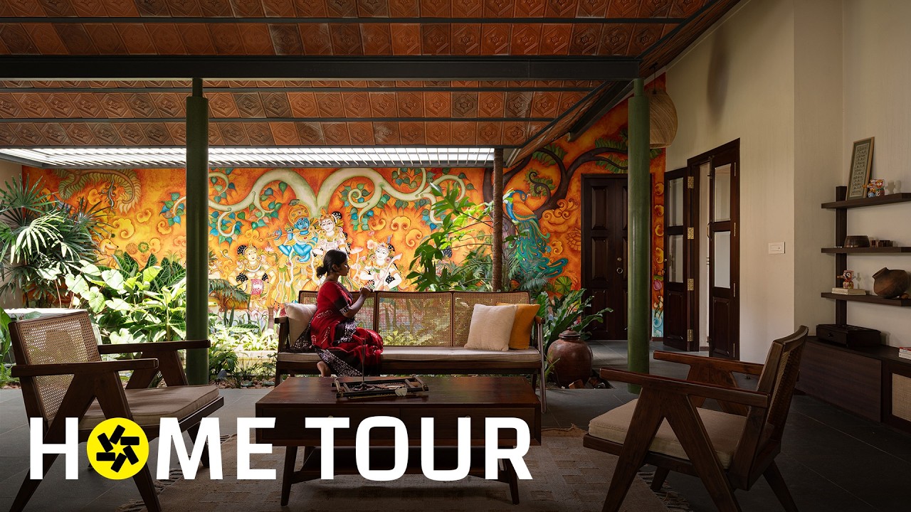 This Kerala Home Turns a Courtyard into an Artful Sanctuary! (House Tour)