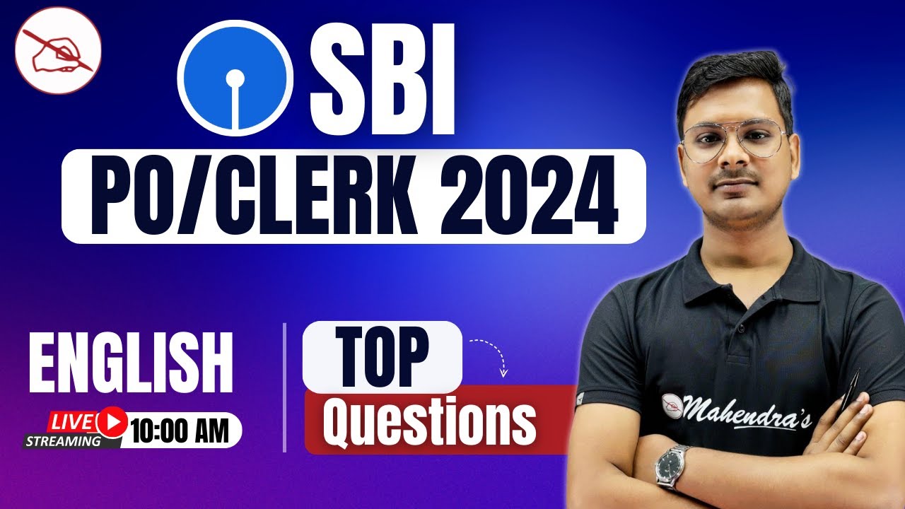 SBI PO/Clerk 2024 : Top English Questions You Must Solve | Day 6 Preparation Strategy