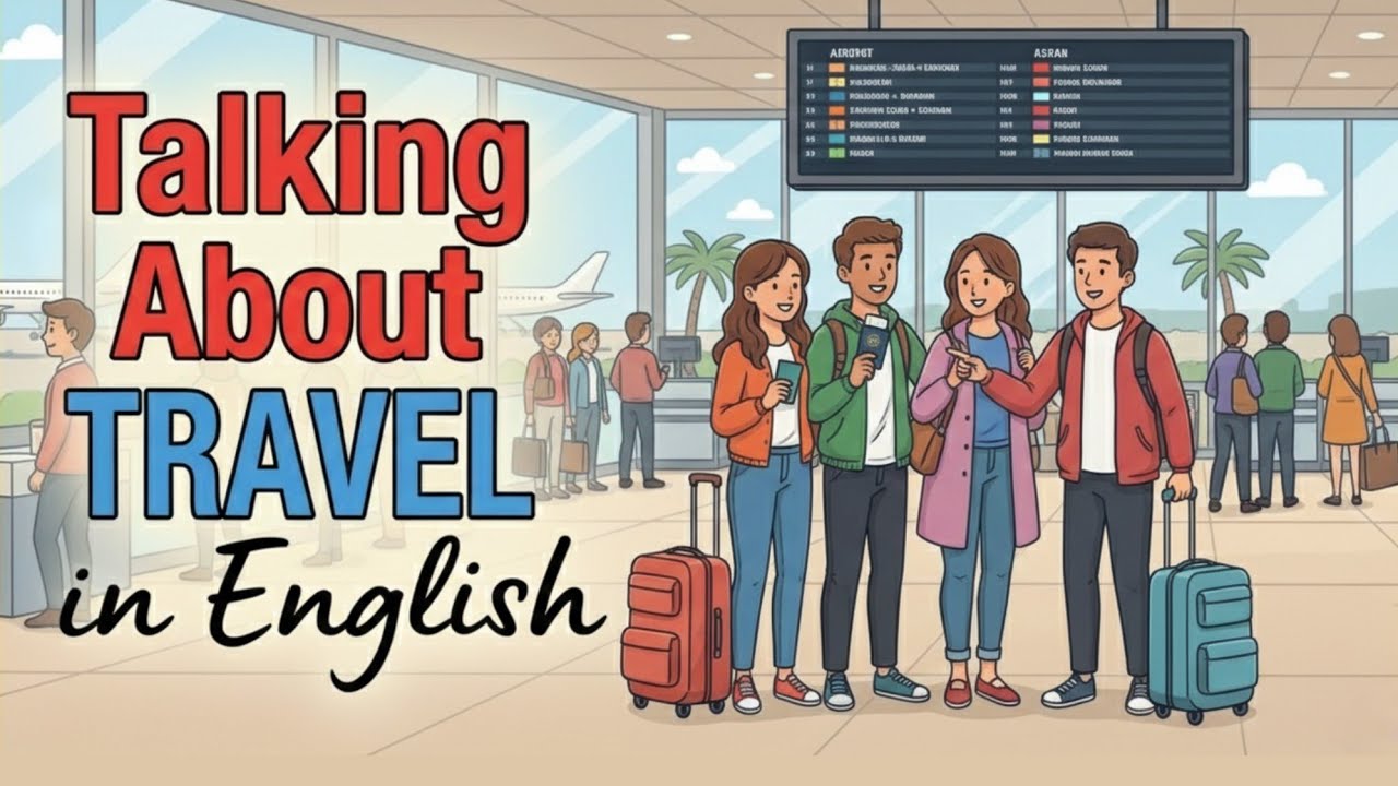 Let’s Talk About Travel in English | Simple English Conversations | Beginners