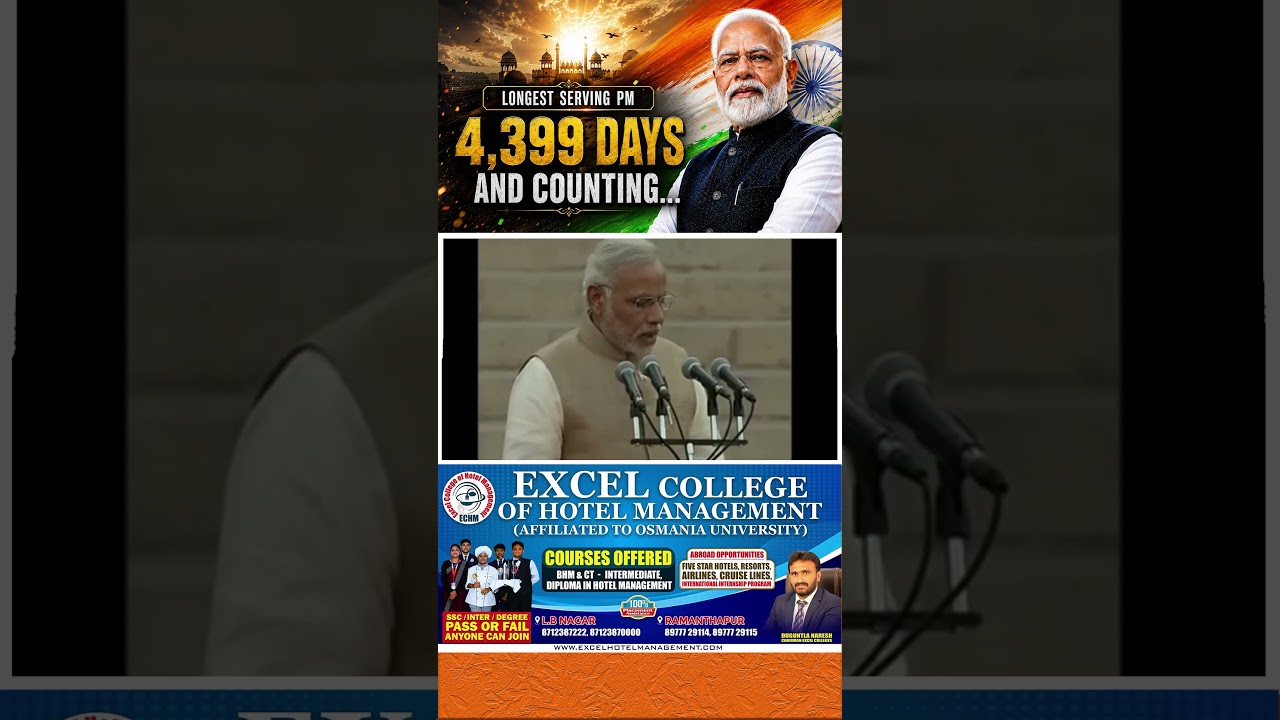 Modi Breaks Nehru's Record! 🇮🇳 Longest Serving PM of India | Way 2 Media