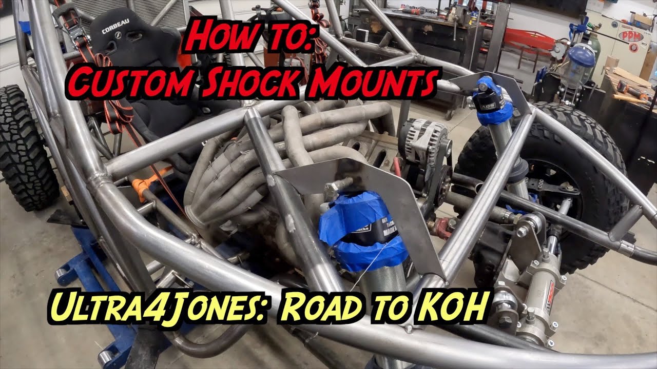 How to: Custom Shock Towers, Ultra4Jones 4800 build