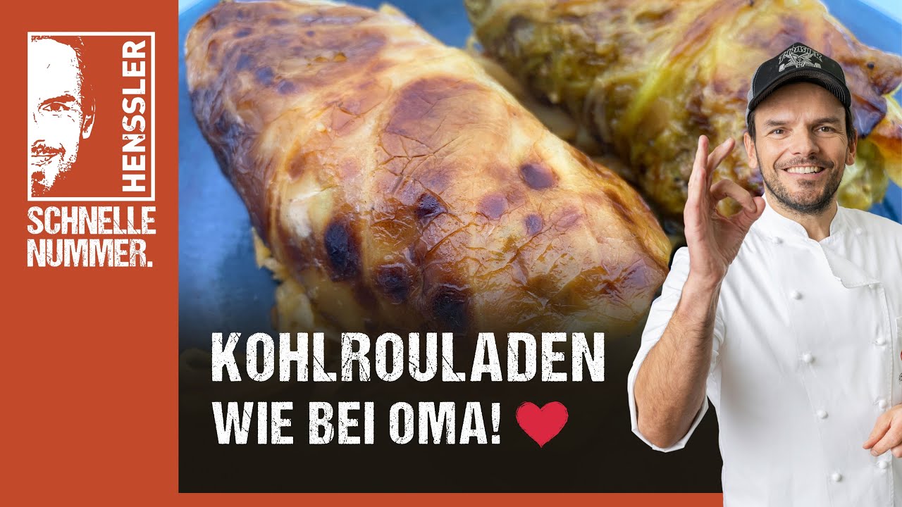 Schnelles Kohlrouladen Rezept von Steffen Henssler