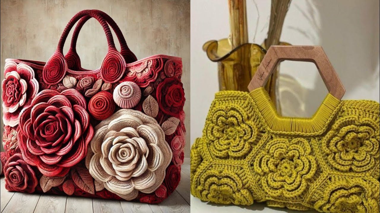 Vintage-Inspired Crochet Bag Design//Top-Rated Crochet Crossbody Bag