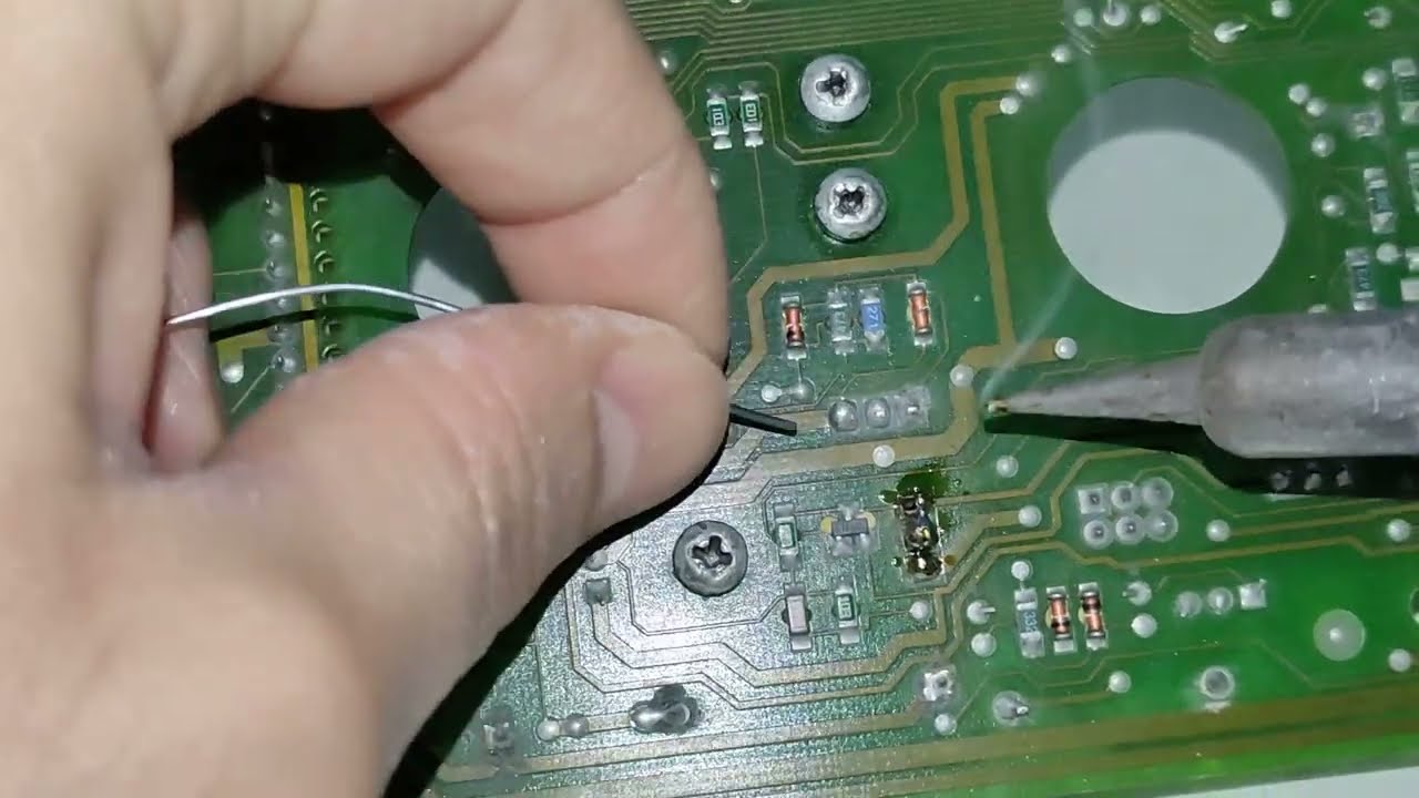 tempra dijital ekran anakartı oksitlenme giderme ve lehim yenileme bakım onarımı