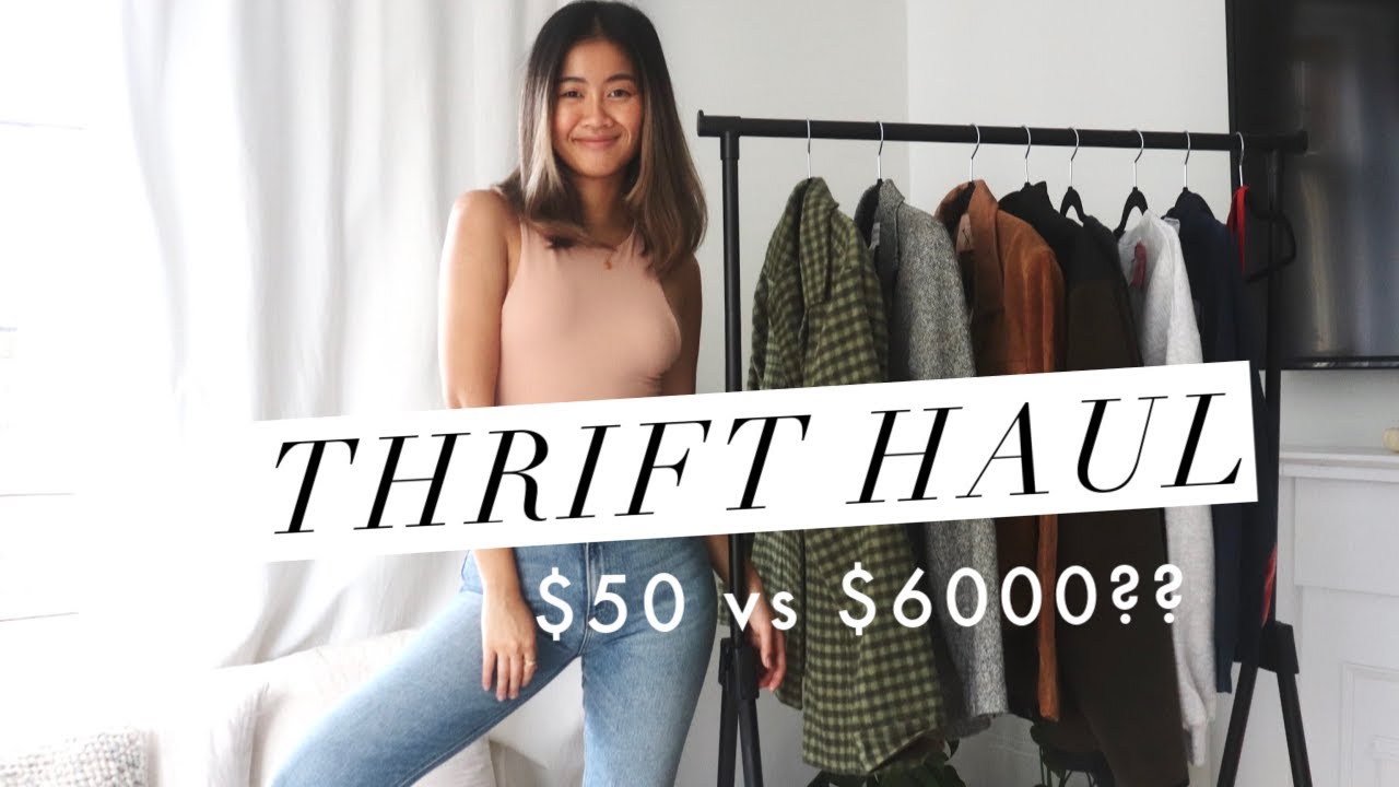 THRIFT DUPES of expensive clothes I want ... | $50 vs $6000 ?