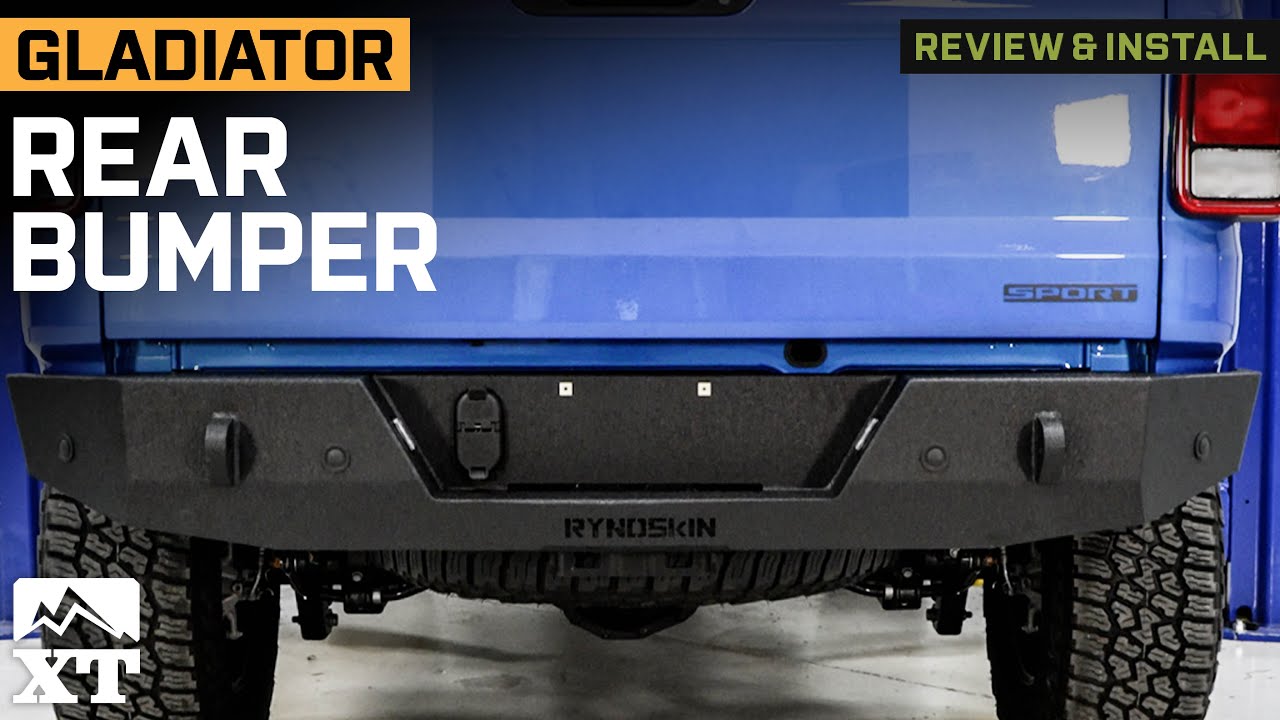 Jeep Gladiator JT Rear Bumper Review & Install