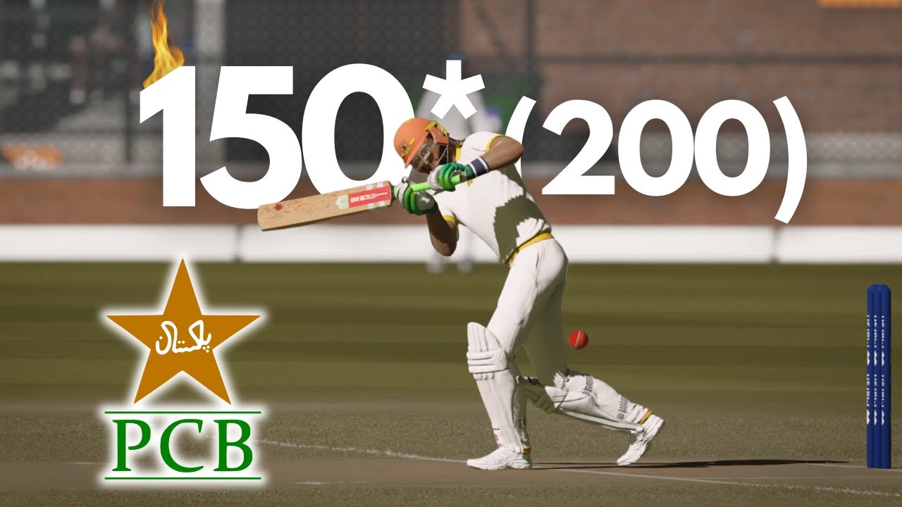 Can I get to DOUBLE CENTURY? 🔥🏏 First Class Match 🏆 Career Mode Cricket 24 Pakistan 🇵🇰 Part 2