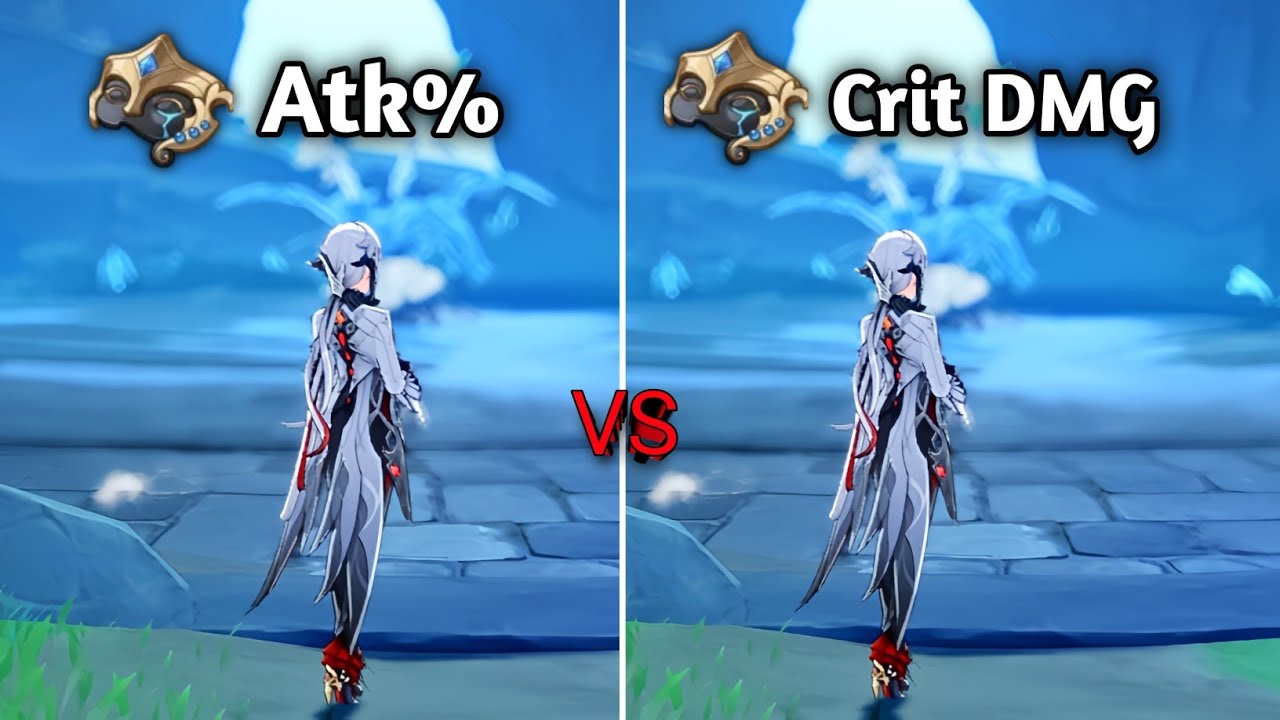 C0 Arlecchino ATK vs Crit Circlet | Genshin Impact