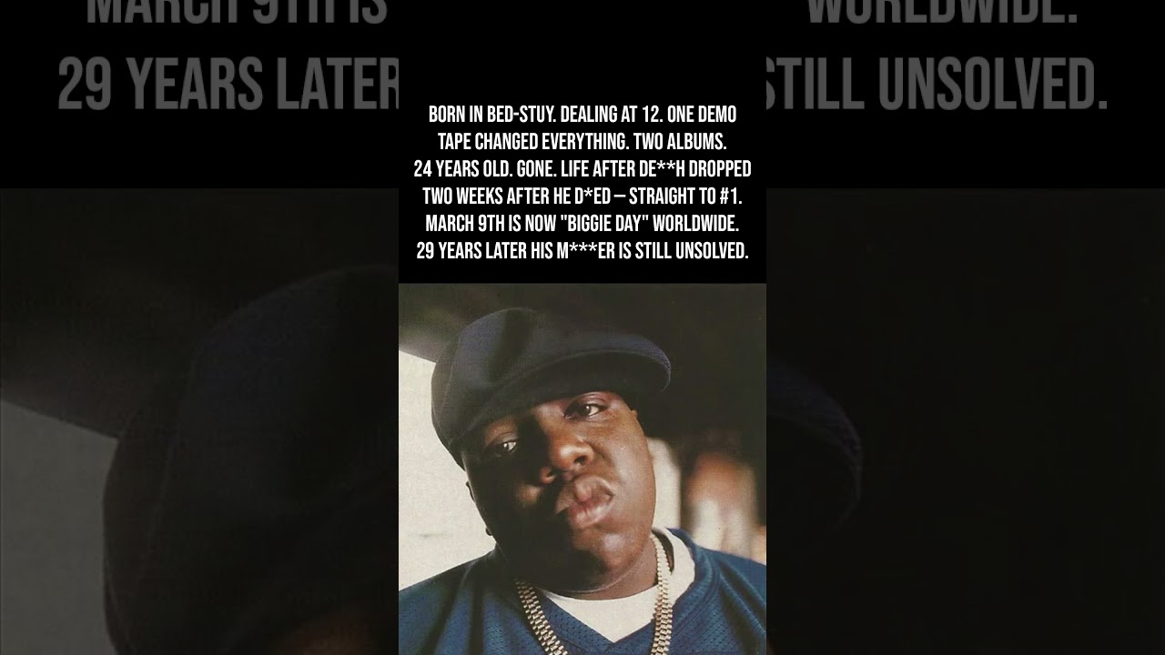 Biggie Was 24, Had One Album Out & Was Sh** in 1997 — 29 Years Later Nobody Has Been Charged 💔🕯️👀