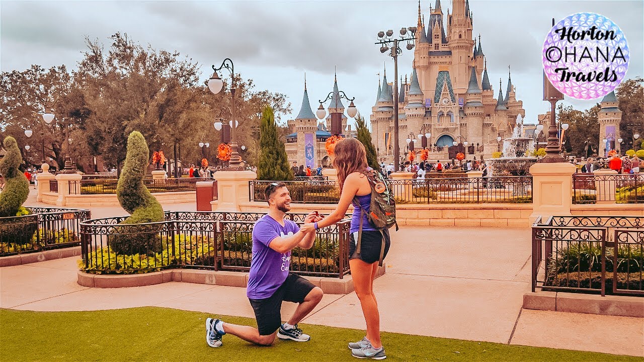 A Surprise Proposal At Walt Disney World!
