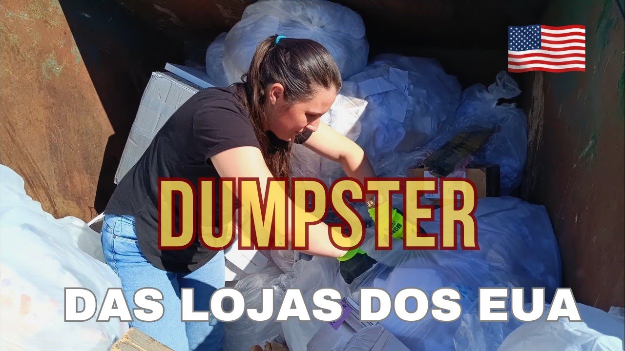 SEXTOU NO DUMPSTER - mergulhando no dumpster das lojas dos Estados Unidos