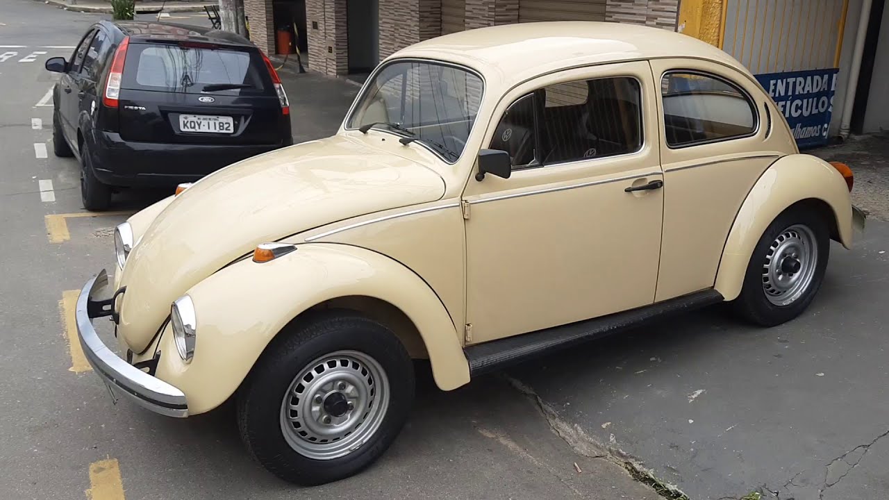 Fusca 1985 &aacute;lcool original