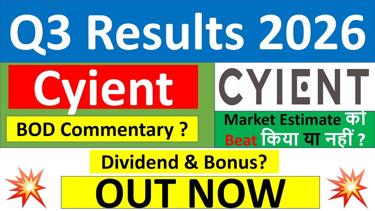 Cyient q3 results 2026 | Cyient results today | Cyient Share News | Cyient Share latest news today