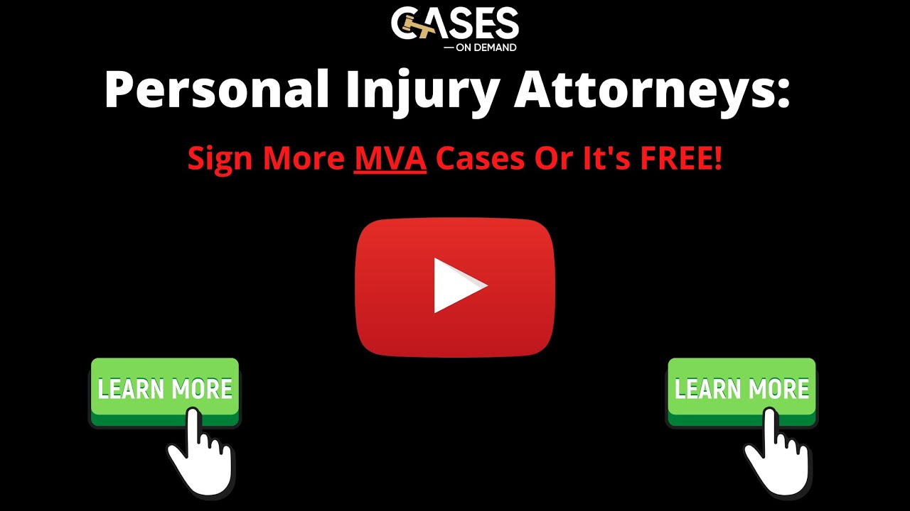 How To Sign More Personal Injury Cases In Less Time (Using YouTube Ads)