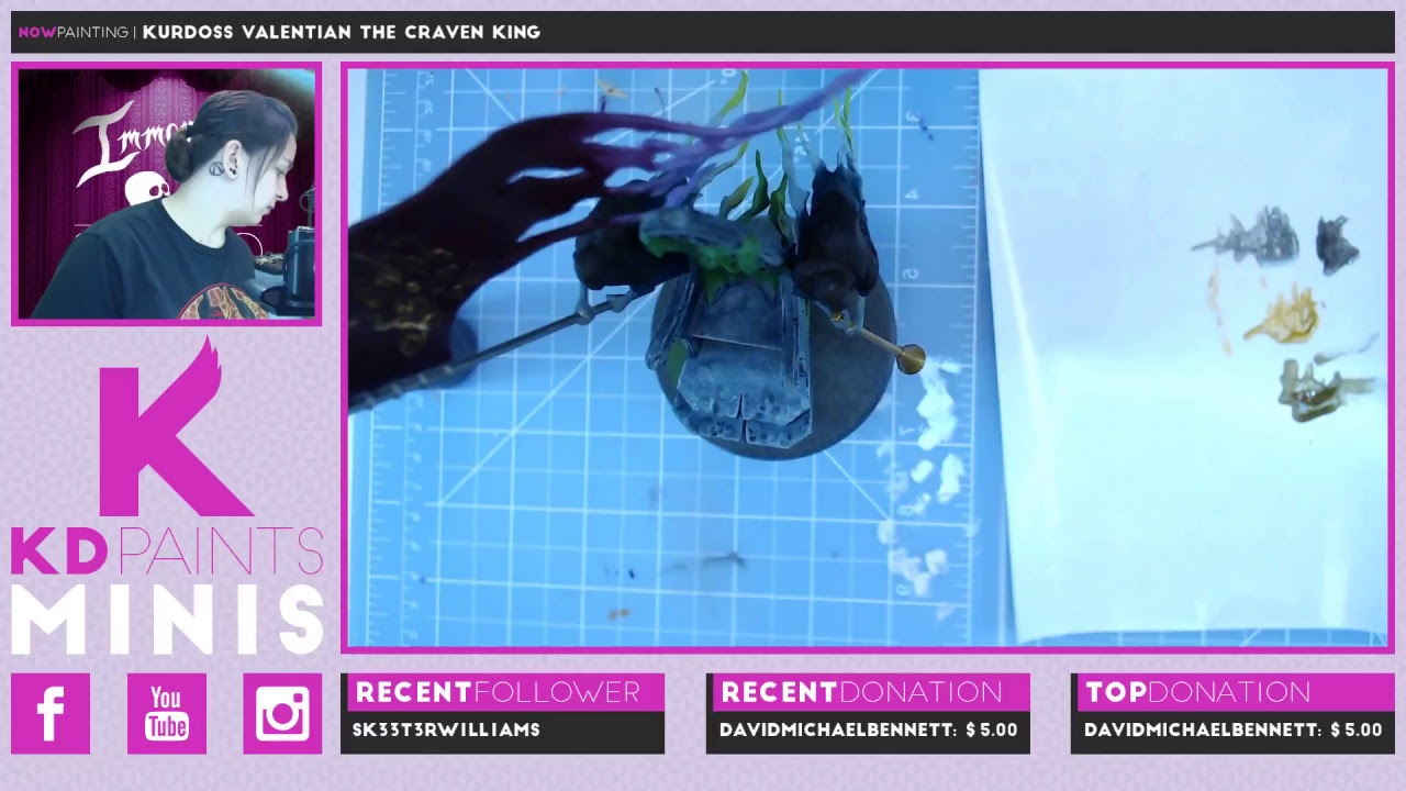 KD Paints Minis: Kurdoss Valentian, The Craven King