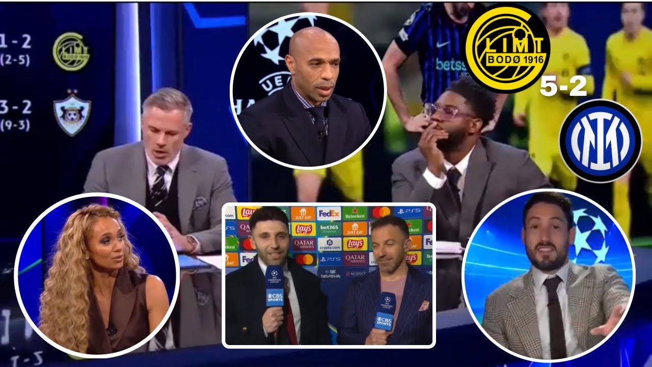 INTER MILAN OUT! Bodø/Glimt WIN 5–2 & Reach UCL Last 16 – Thierry Henry STUNNED! 🔥⚽