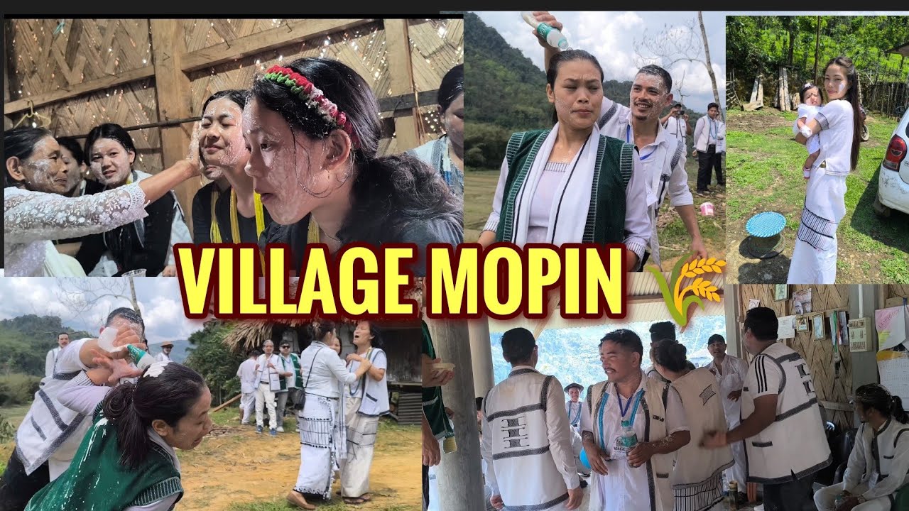 Mopin celebration at my village !! Arunachal Pradesh Village lifestyle vlog #northeastindia