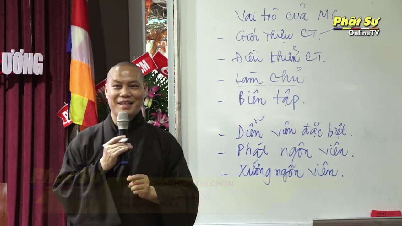 Kỹ năng dẫn chương trình trong lễ hội Phật giáo - TT.THÍCH TRÍ CHƠN (Phần 2)