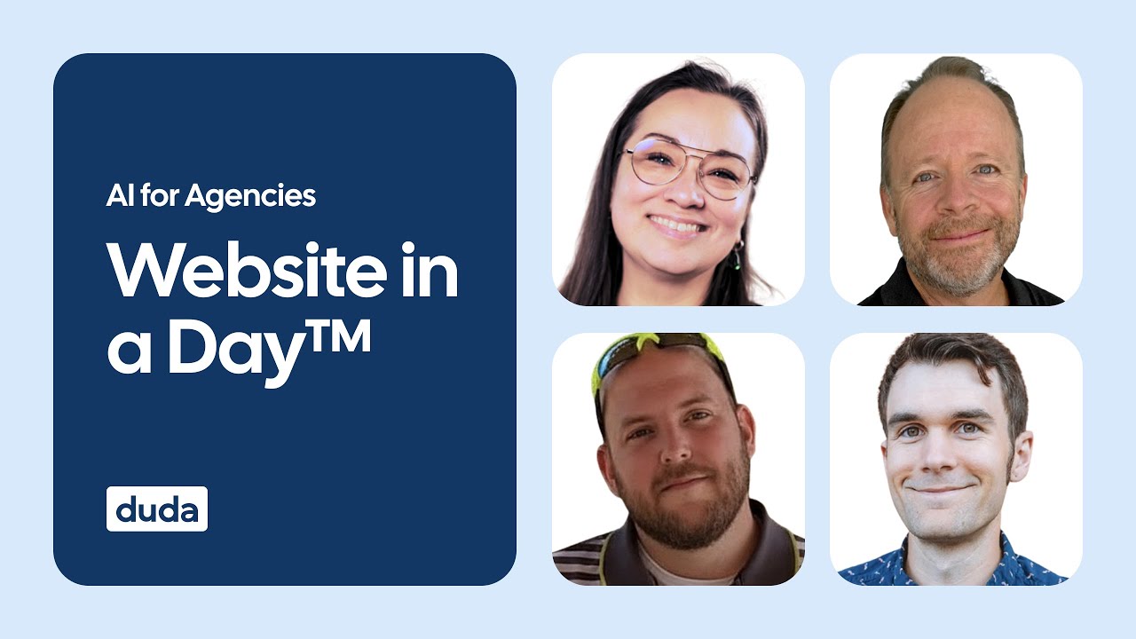 Duda AI for Agencies: Website in a Day&trade;