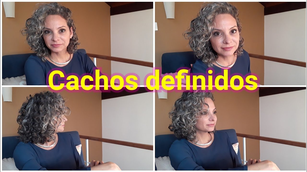 Cabelo cacheado Grisalho - Como faço a finalização dos cachos | Página da Kika