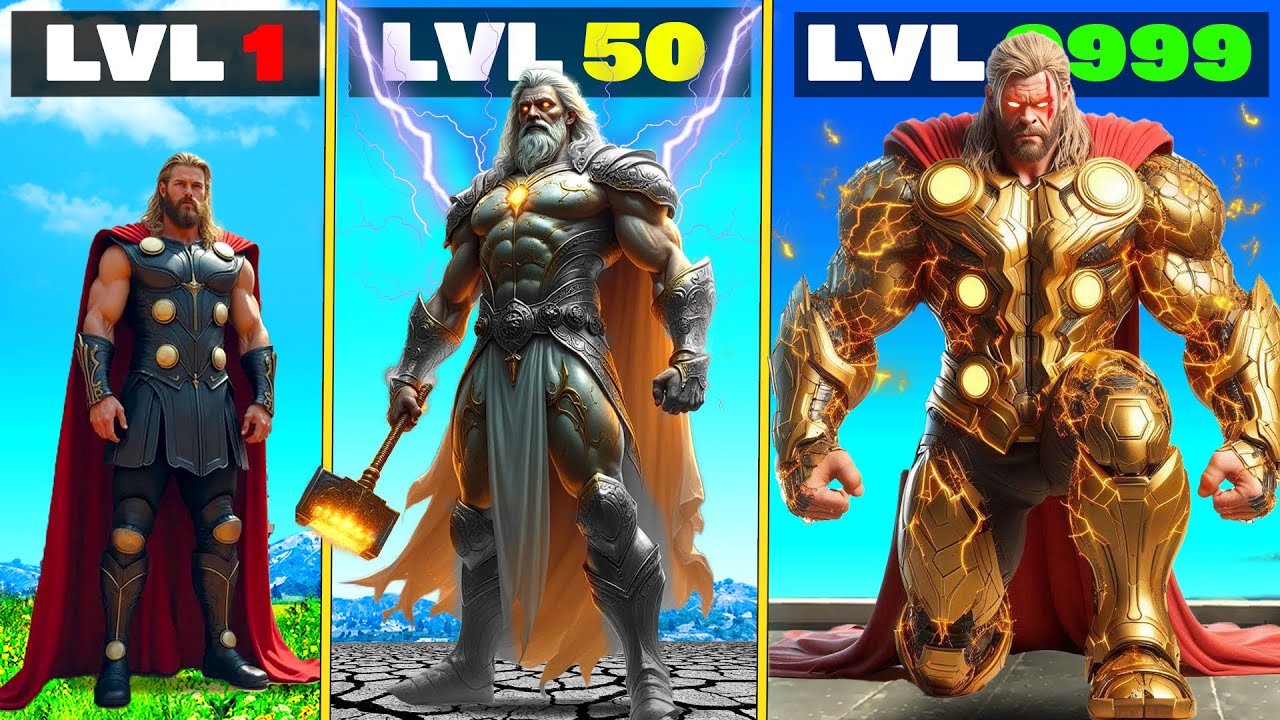 Level 1 THOR to Level 1,000,000,000 THOR in GTA 5