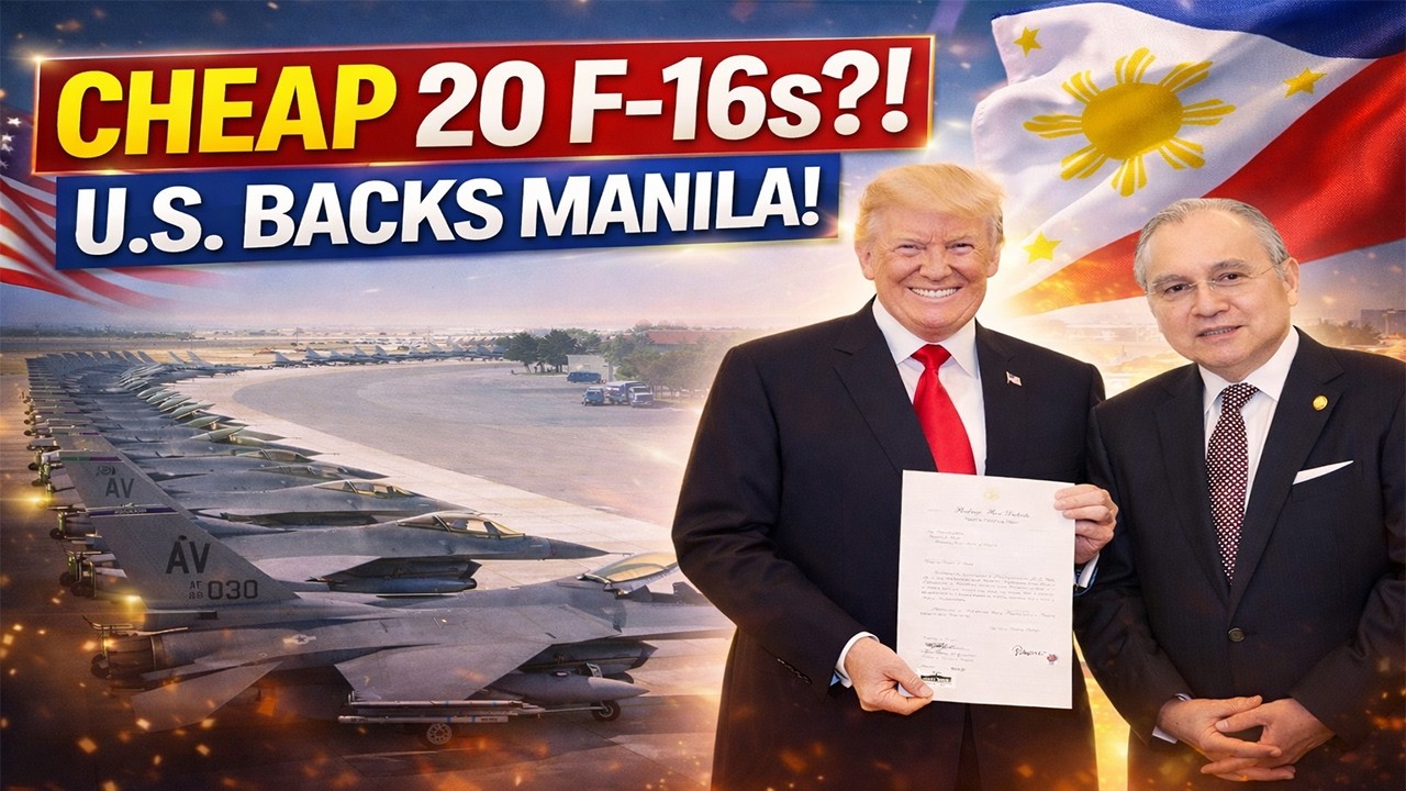 Revealed?! How America Helped the Philippines Buy 20 F 16 Block 70/72 Fighter Jets!