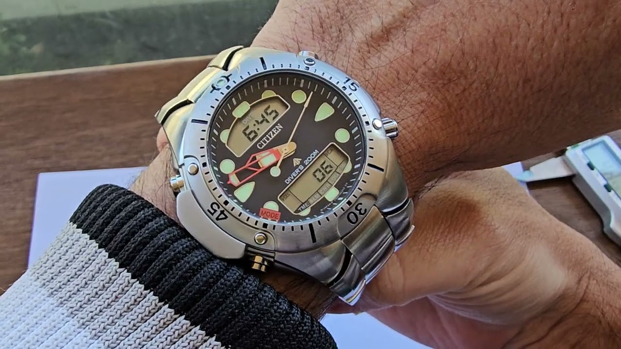 “Este RELÓGIO de MERGULHO faz TUDO que você PRECISA – Citizen Aqualand JP1060‑52E reviewed!”