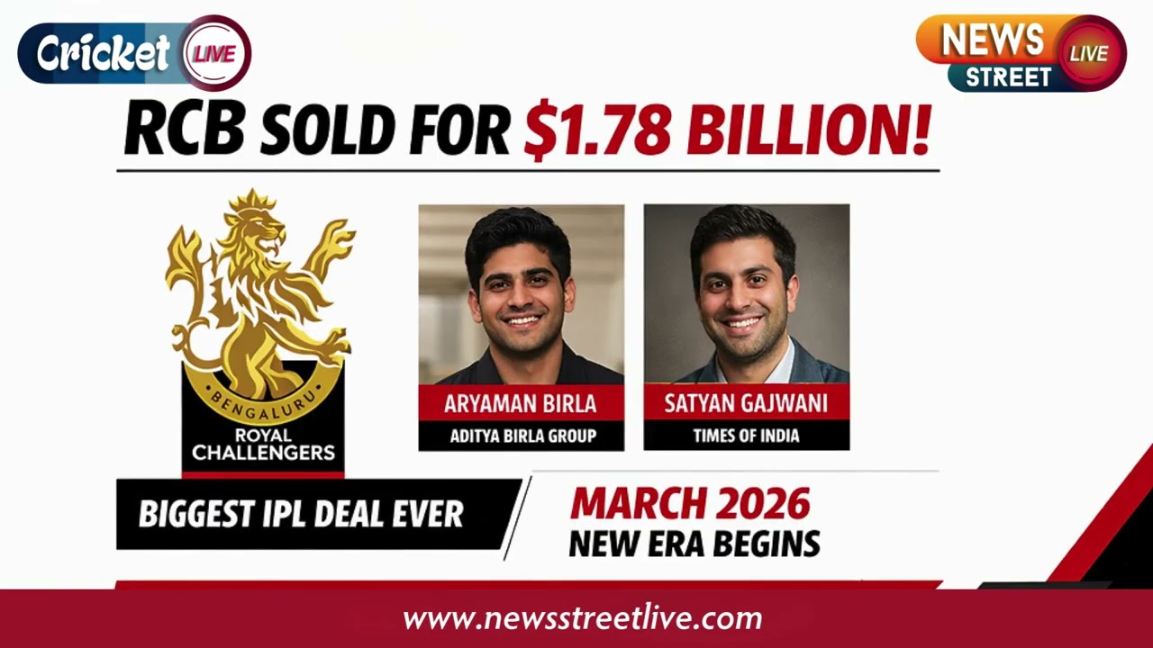 Big IPL Shake-Up: RR & RCB Ownership Change