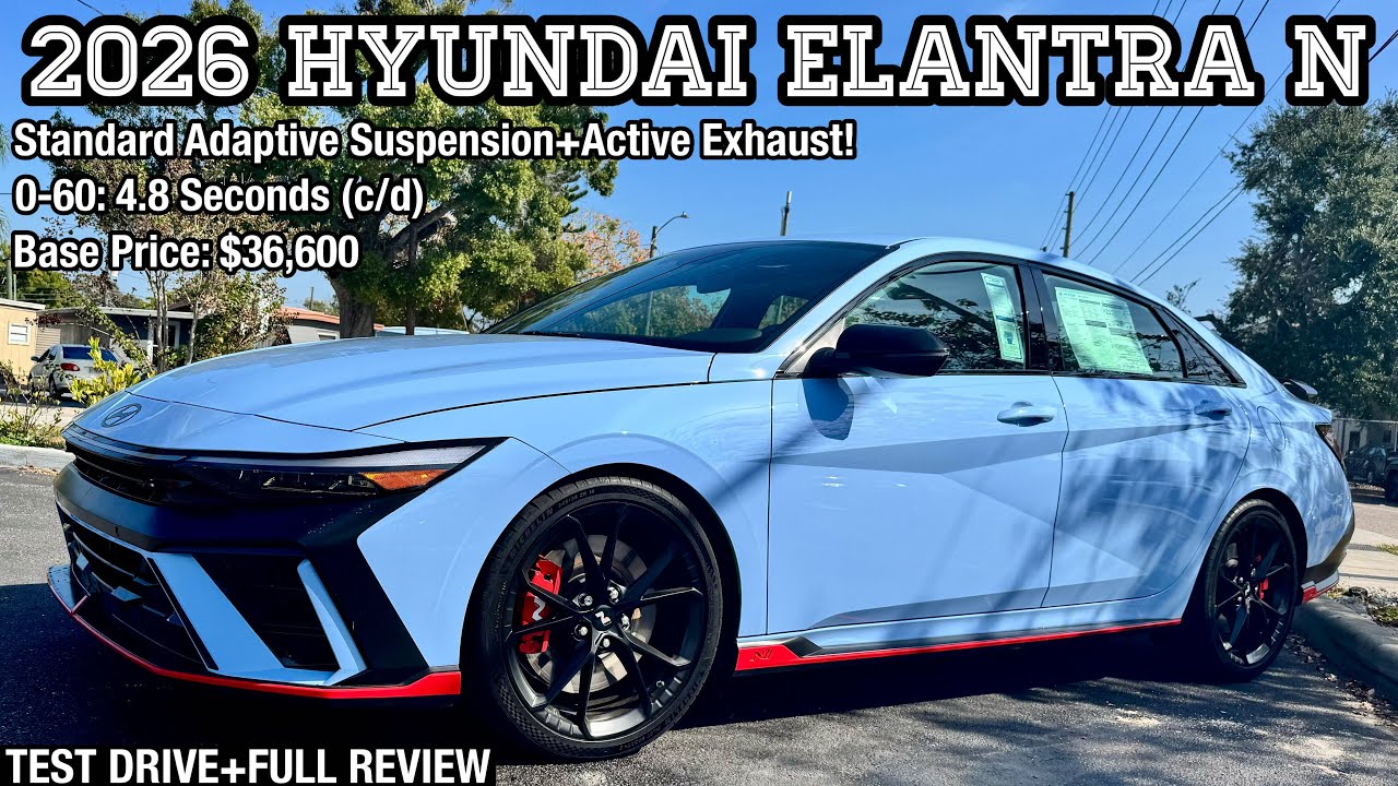 2026 Hyundai Elantra N: TEST DRIVE+FULL REVIEW