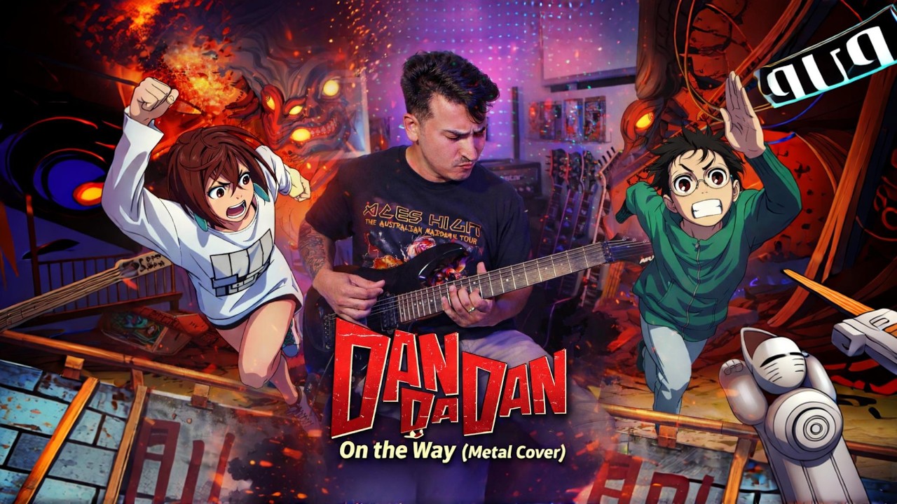 ⚡️ DANDADAN – The BEST “On The Way” Cover You’ll Hear Today 🎸
