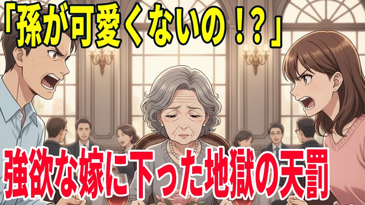 【実話】「孫が可愛くないの?」息子夫婦に数千万円を援助し続けた母親。強欲な嫁に下った地獄の天罰とは