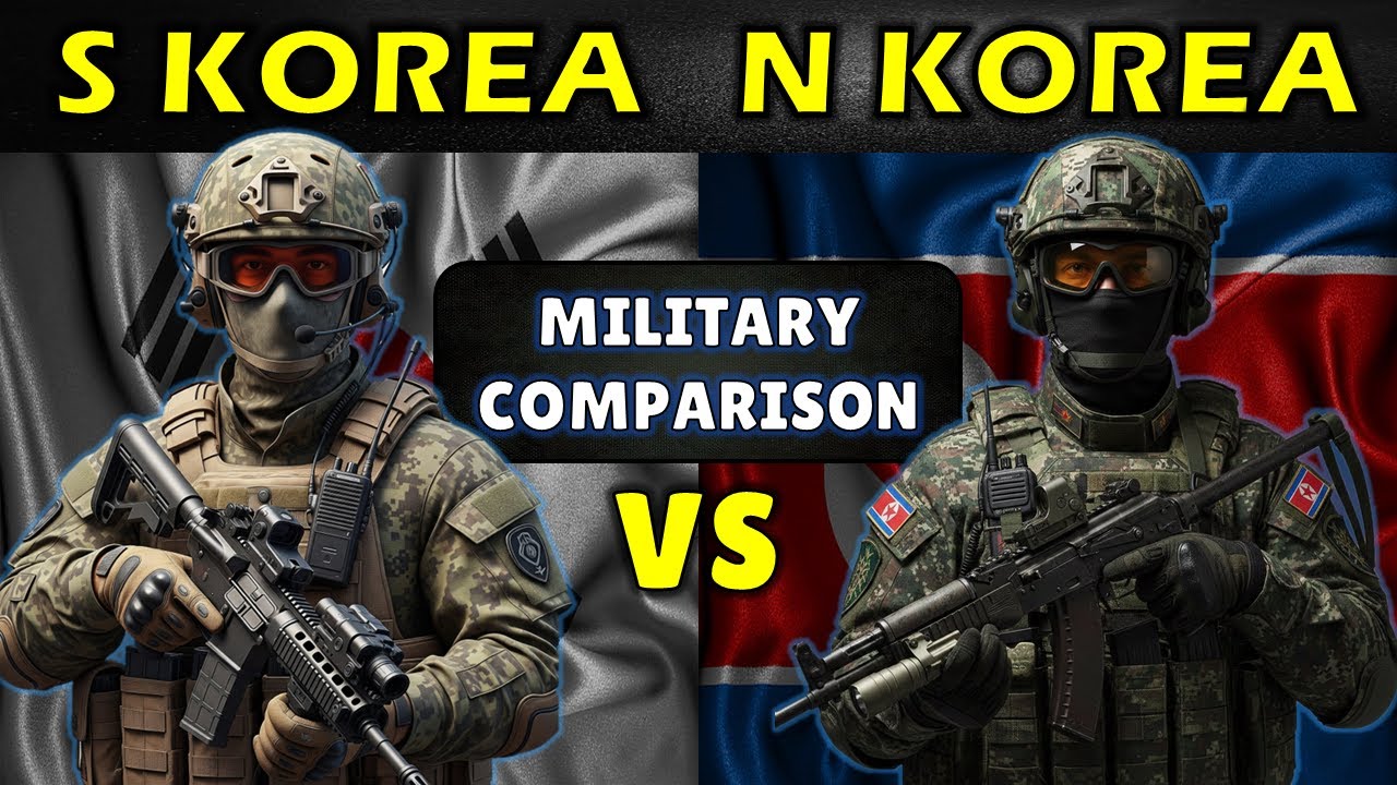 South Korea vs North Korea Military Power Comparison 2026: The Gap is Growing